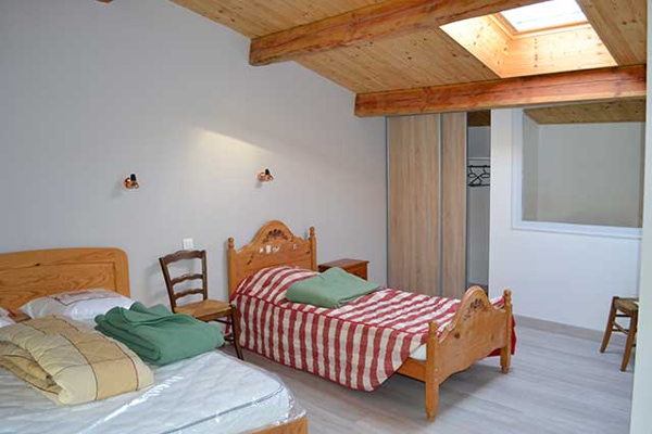 Chambre - Gîte la calade