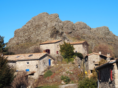 Rocher d'Ajoux - Ardèche