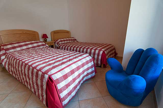 gite saint-joseph-des-bancs - Chambre avec lits doubles
